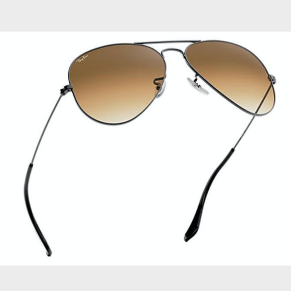 RAY-BAN-Aviator Light Brown Gradient Sunglasses main image 6